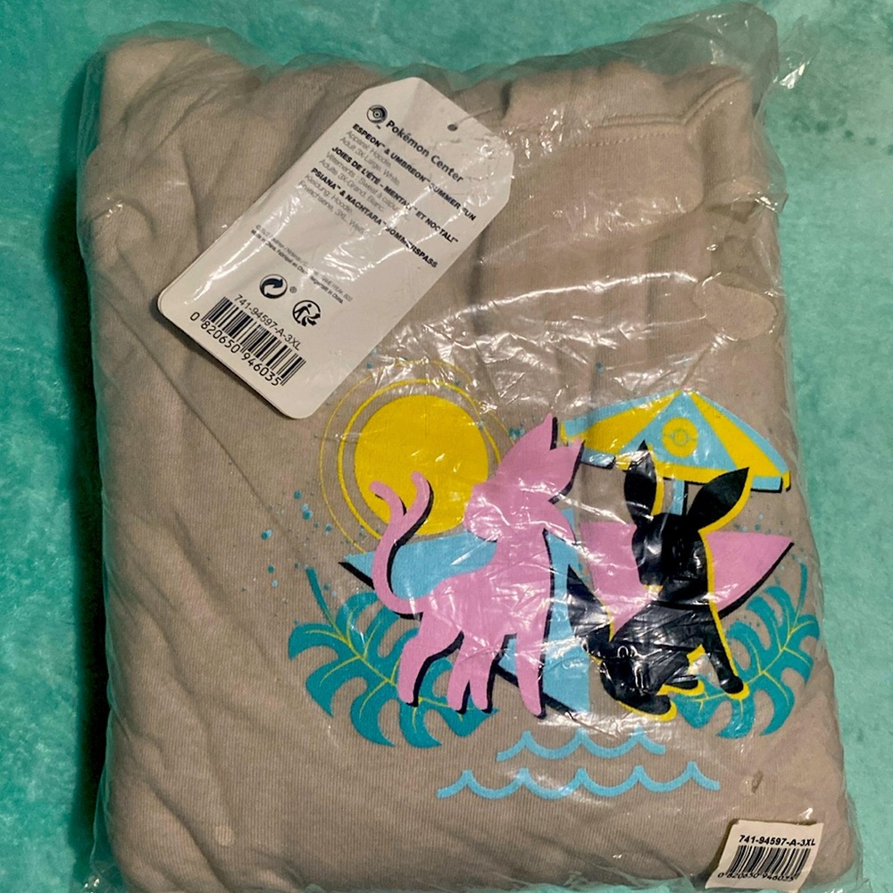 Pokémon center | jacket | tan |